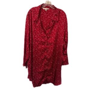 Cacique 26 28 Night Shirt Nightgown